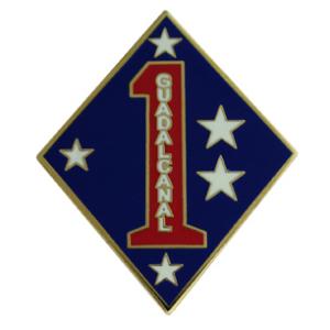 1st Marine Division Guadalcanal Pin