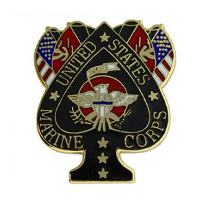 US Marine Corps Flag Pin