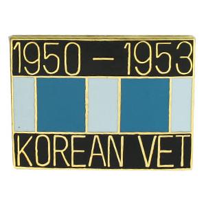 Korean Veteran with Ribbon Pin