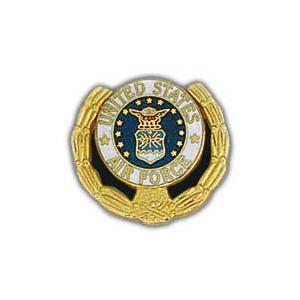 Air Force Wreath Pin