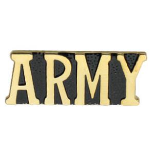 Army Script Pin