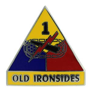 1st Armored Division Pin