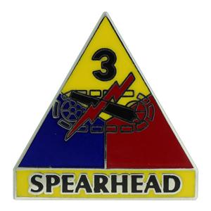 3rd Armored Division Pin