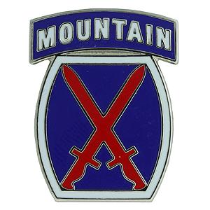 10th Division Pin