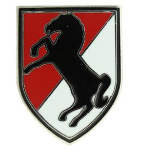 11th Armored Cavalry Regiment Pin