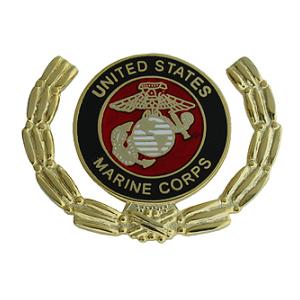 US Marine Corps Wreath Pin