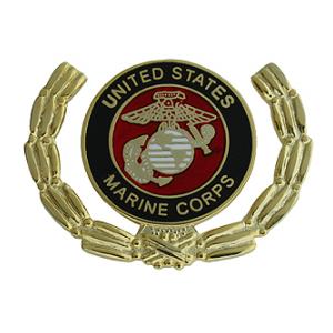 US Marine Corps Wreath Pin