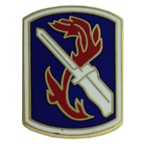 198th Infantry Brigade Pin