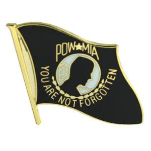 POW * MIA Flag Pin