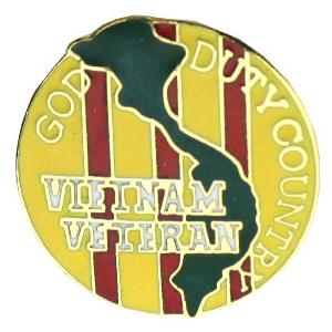 Vietnam Veteran Pin