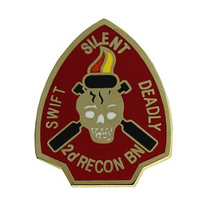 2nd Marine Recon Battalion Pin