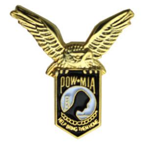 POW * MIA Eagle Pin