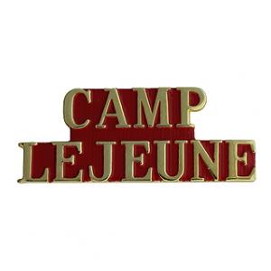 Camp Lejeune Script Pin