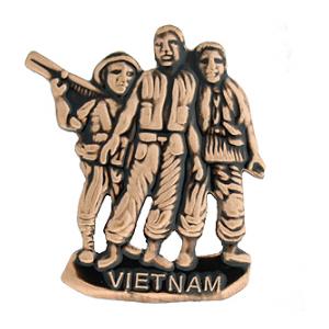 Vietnam Statue Pin