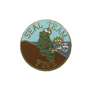 Seal Team 5 Pin