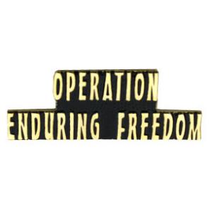 Operation Enduring Freedom Pin