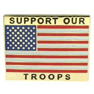 Support Our Troops Pin