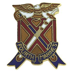 4th Marine Regiment Pin