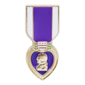 Purple Heart Medal (Hat Pin)