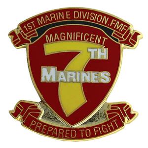 7th Marine Regiment Pin