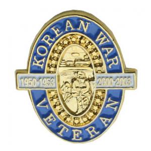 Korean War Veteran Pin