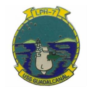USS Guadalcanal LPH-7 Pin
