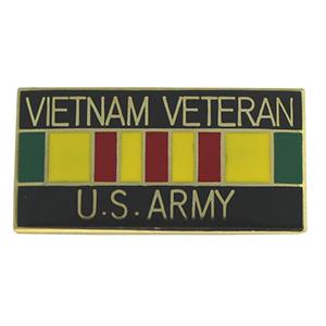 Army Vietnam Veteran Pin