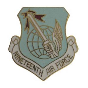 Nineteenth Air Force Pin