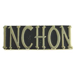 Inchon Script Pin