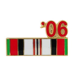 Afghanistan Service Ribbon with 06' Pin