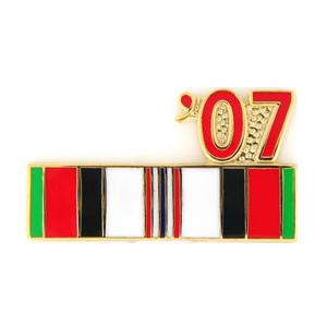 Afghanistan Service Ribbon with 07' Pin