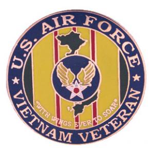 Vietnam Veteran  U.S. Air Force Pin