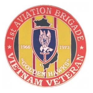 Vietnam Veteran  1st Aviation Brigade Pin