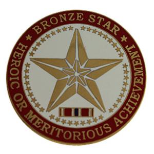 Bronze Star Hat Pin
