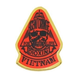 Agent Orange Pin