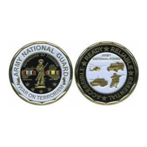 Army National Guard War on Terror Challenge Coin