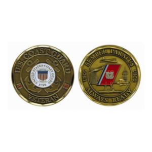 Coast Guard Veteran Challenge Coin