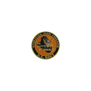 Navy Operation Iraqi Freedom On Duty Challenge Coin