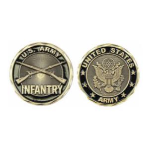 Army Infantry Challenge Coin