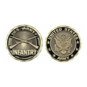 Army Infantry Challenge Coin