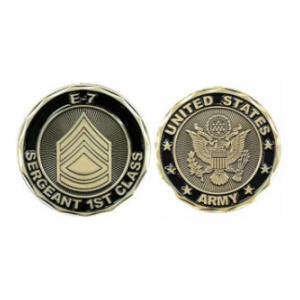 Army Sergeant 1st Class Challenge Coin