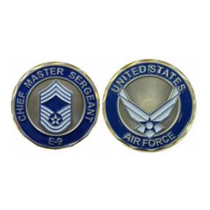Air Force Chief Master Sergeant Challenge Coin