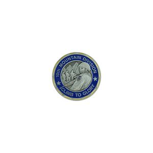Army 10th Mountain Division Challenge Coin