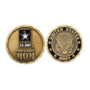 Proud Army Mom Challenge Coin