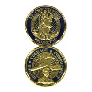 Sailor St. Christopher Challenge Coin