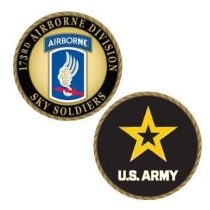 173rd Airborne Challenge Coin