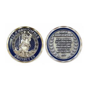 St. Christopher Challenge Coin