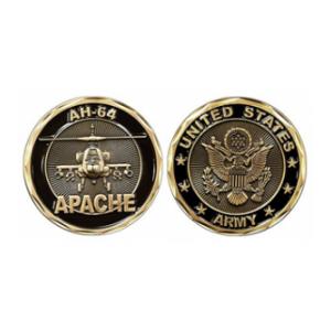 Army AH-64  Apache Challenge Coin