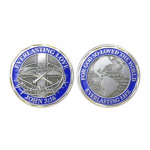 Everlasting Love (John 3:16) Challenge Coin