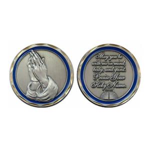 Praying Hands Challenge Coin